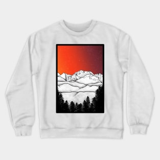 Kanchenjunga  Himalaya Crewneck Sweatshirt